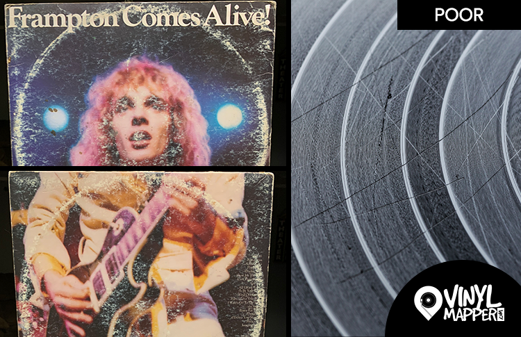 Poor Vinyl Record Condition Definition or Meaning