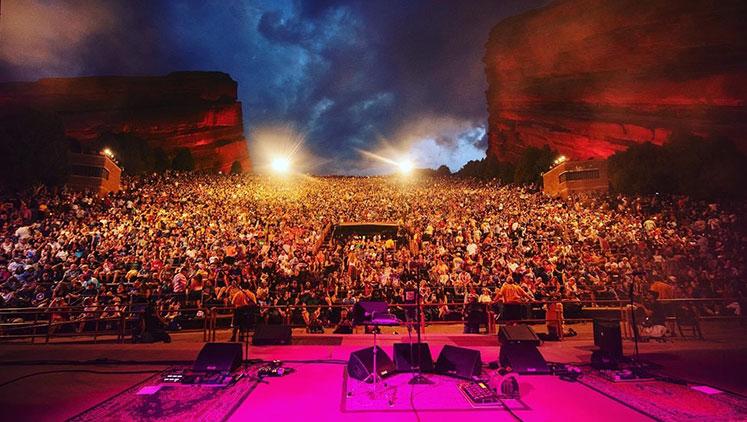 #1 - Red Rocks Amphitheatre Morrison, CO - Best Outdoor Concert Venue in US