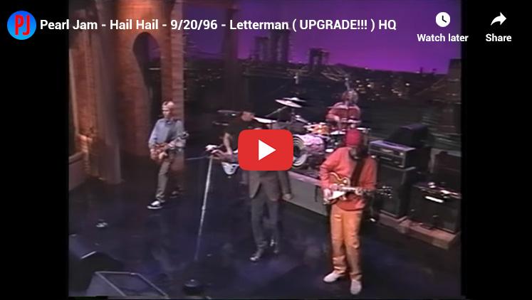 12. Hail, Hail - Top Pearl jam Songs