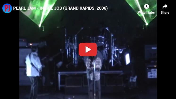14. Inside Job - Top Pearl jam Songs