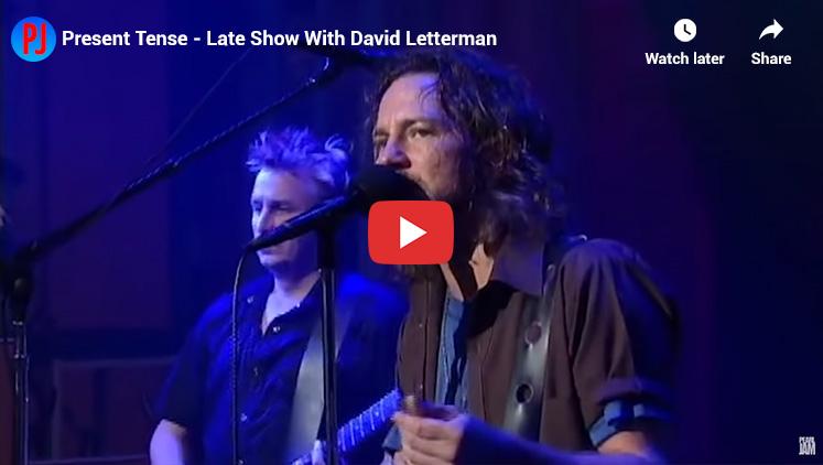 2. Present Tense - Top Pearl jam Songs