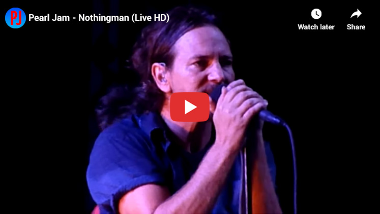 27. Nothingman - Vitalogy - Top Pearl jam Songs