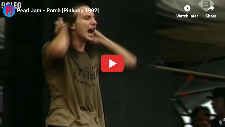 33. Porch - Ten - Top Pearl jam Songs