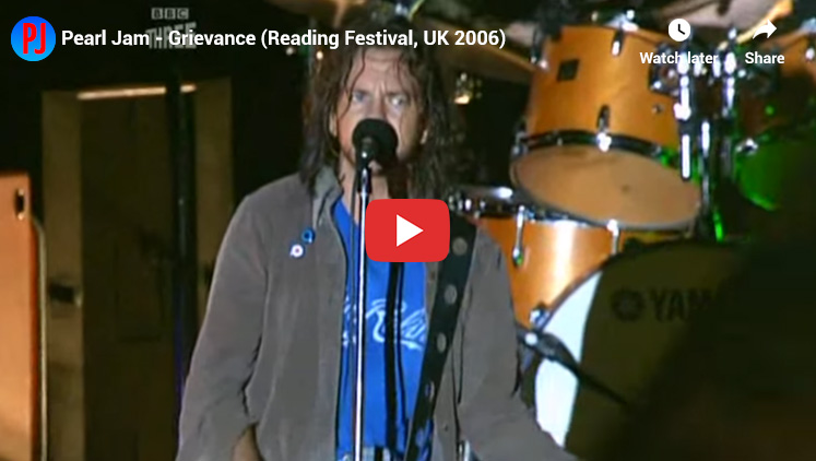 42. Grievance - Binaural - Top Pearl jam Songs