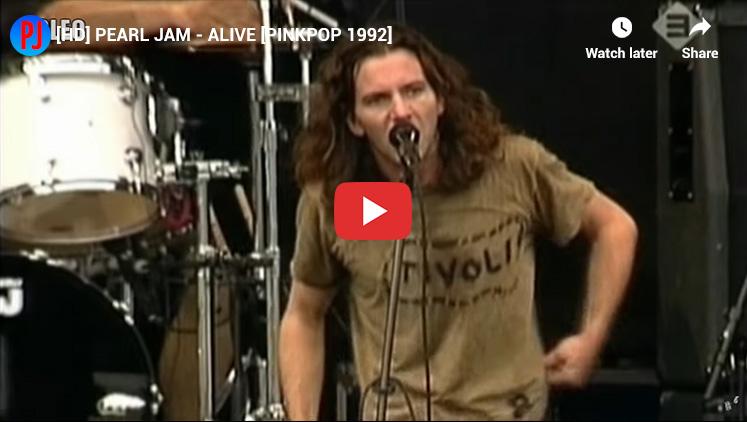 9. Alive - Top Pearl jam Songs