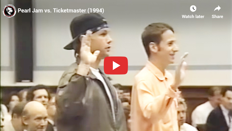 Jeff Ament and Stone Gossard Testify Before Congress about Ticketmaster Price Gouging