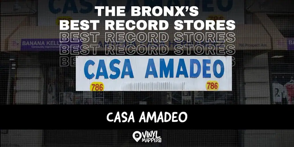 Casa Amadeo Bronx NY Record Store