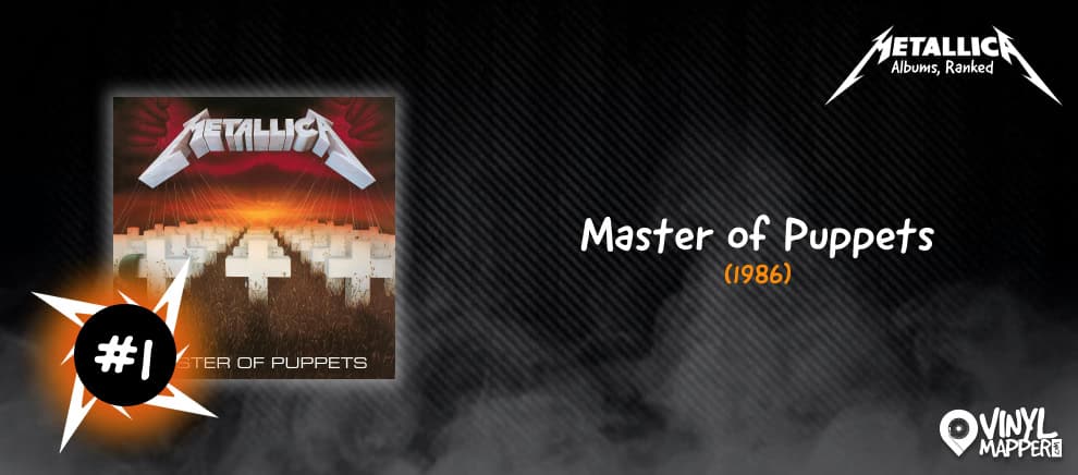 Metallica Albums Ranked - #1 Master of Puppets