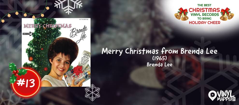 13 - Merry Christmas from Brenda Lee - Best Holiday Vinyl Records