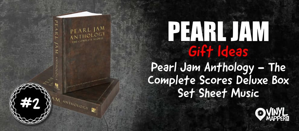 #2 Pearl Jam Anthology The Complete Scores Deluxe Box Set Sheet Music Pearl Jam Gift Ideas