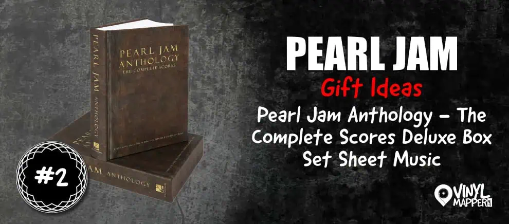#2 Pearl Jam Anthology The Complete Scores Deluxe Box Set Sheet Music Pearl Jam Gift Ideas