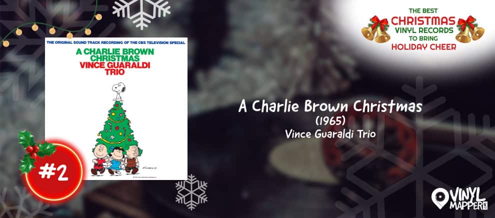 2 - A Charlie Brown Christmas by Vince Guaraldi Trio - Top Holiday Vinyl Records