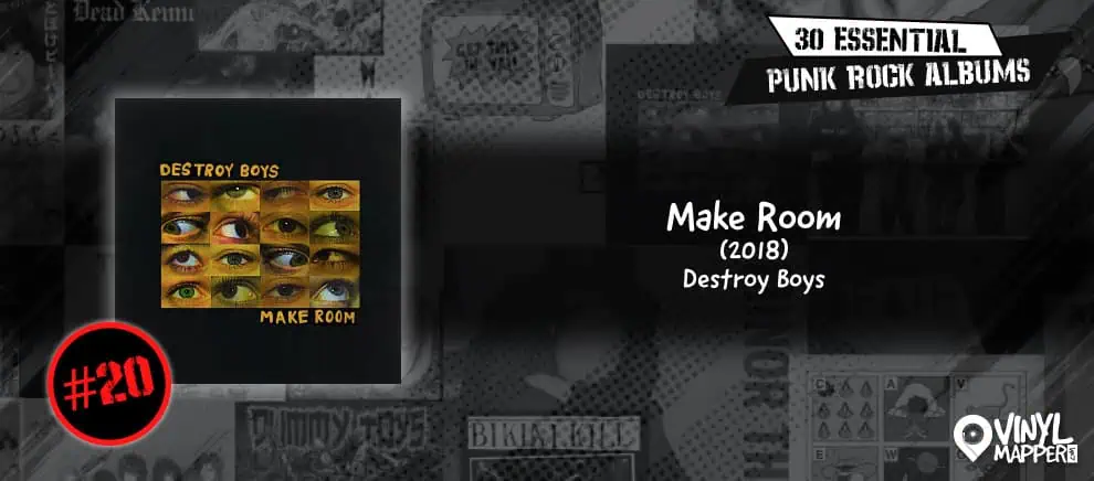 Destroy Boys - Make Room - Essential Punk Rock Vinyl