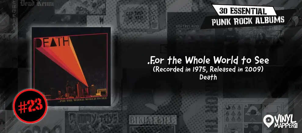 Death - …For the Whole World to See - Essential Vinyl for Record Collections