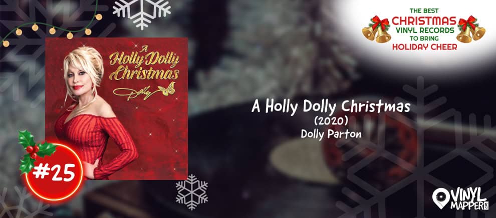 25 - A Holly Dolly Christmas by Dolly Parton - Best Christmas Vinyl Records