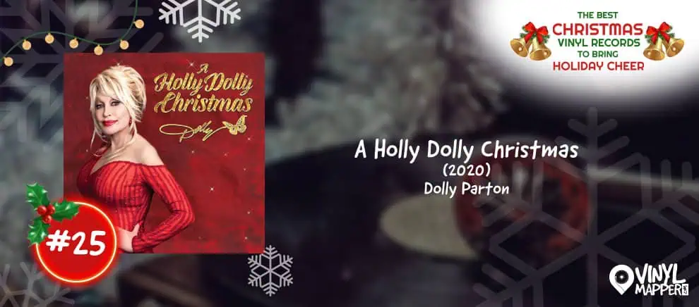 25 - A Holly Dolly Christmas by Dolly Parton - Best Christmas Vinyl Records