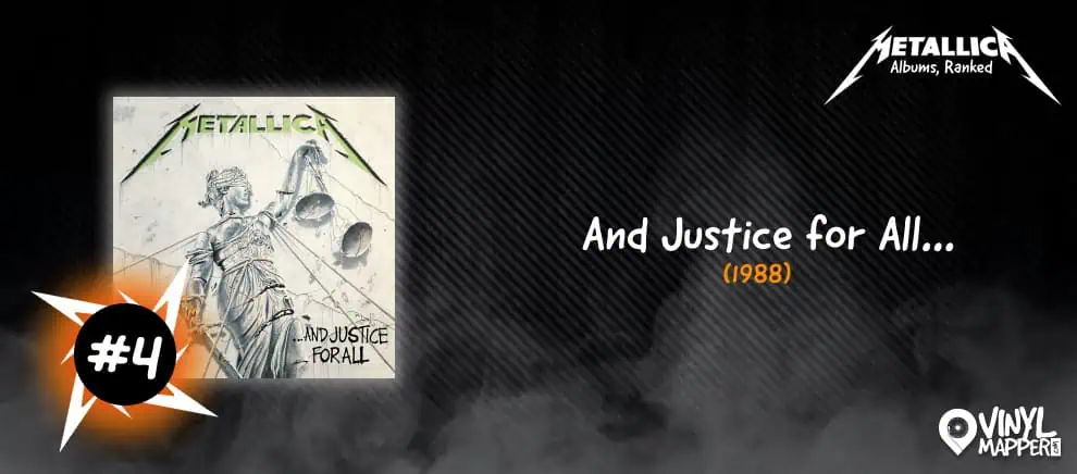 Metallica Albums Ranked - #4 And Justice For All...