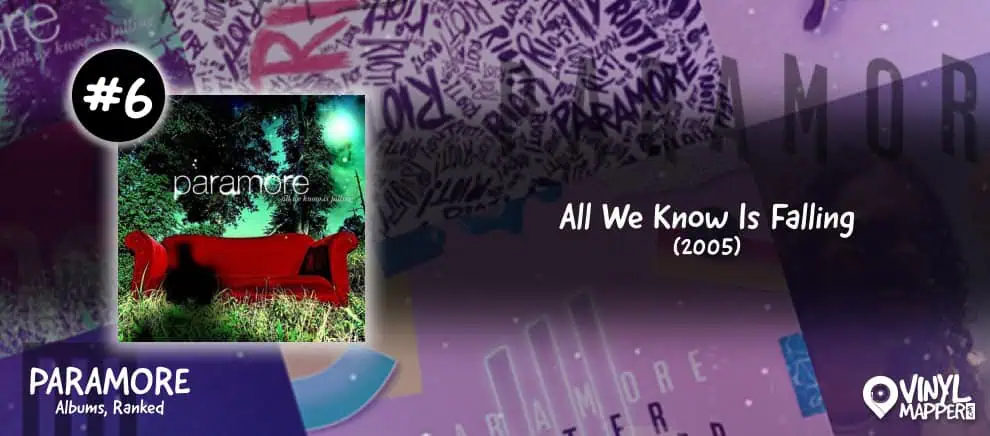 Paramore Albums Ranked: #6 All We Know is Falling