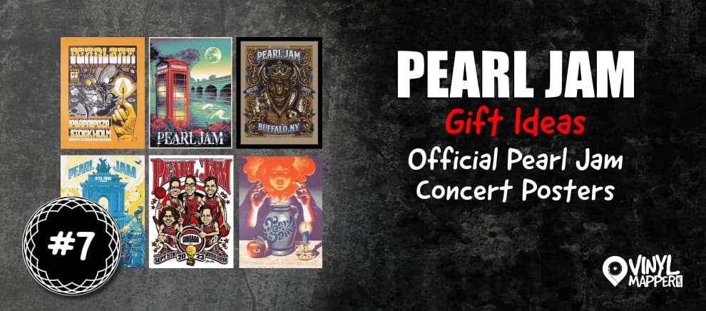 #7 Official Pearl Jam Concert Posters
