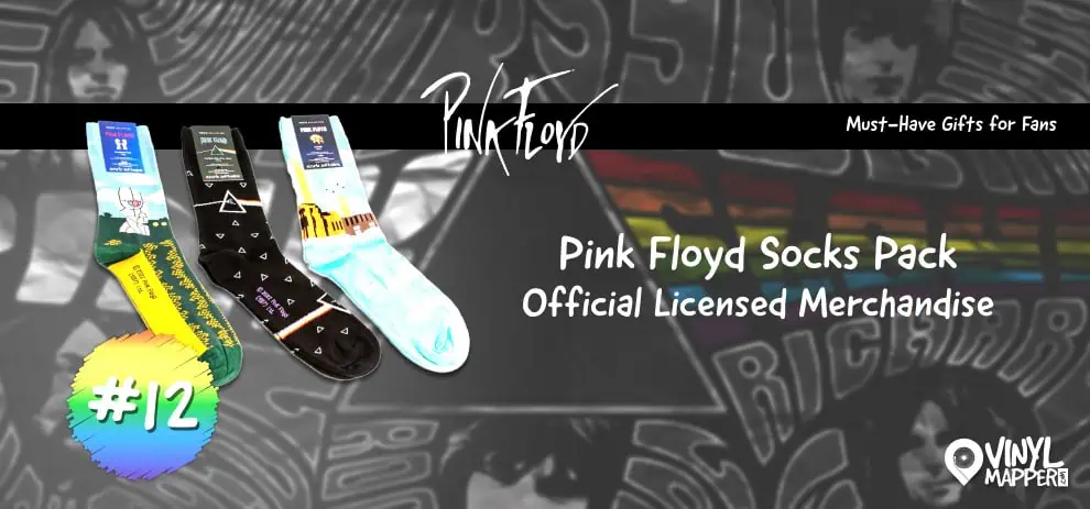 Must-Have Pink Floyd Merchandise - Pink Floyd Socks Pack