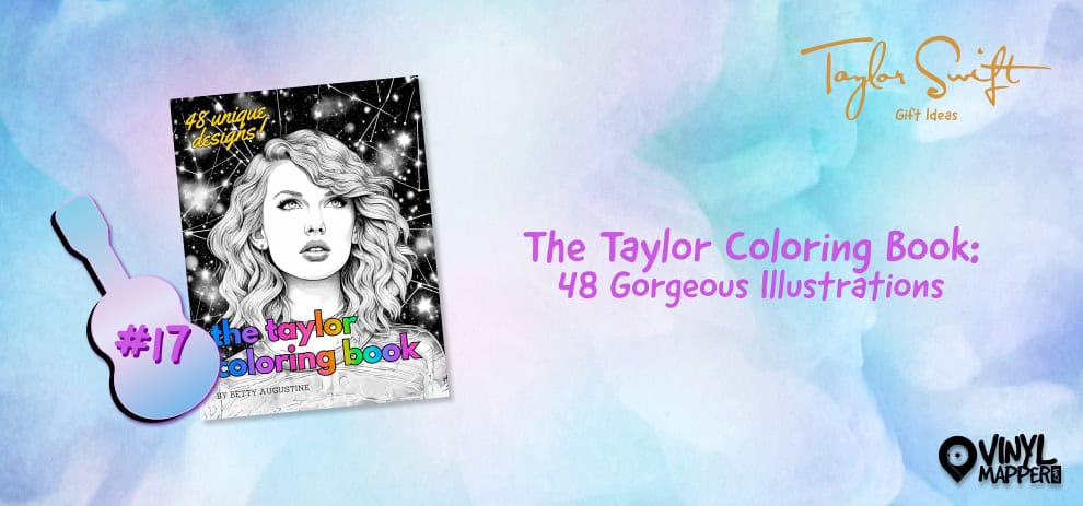 Coloring Book - Creative Taylor Swift-Inspired Gift Ideas