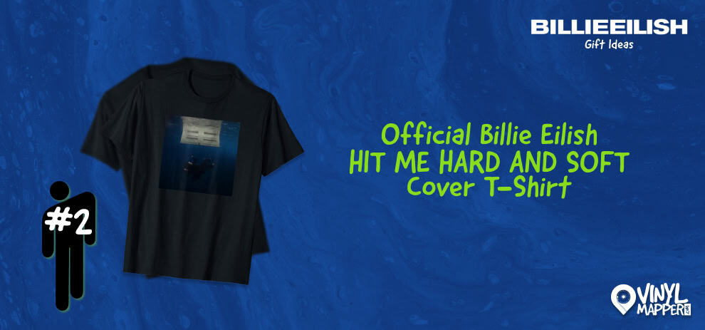 Perfect Presents for Billie Eilish Lovers Official Billie Eilish HIT ME HARD AND SOFT Cover T-Shirt