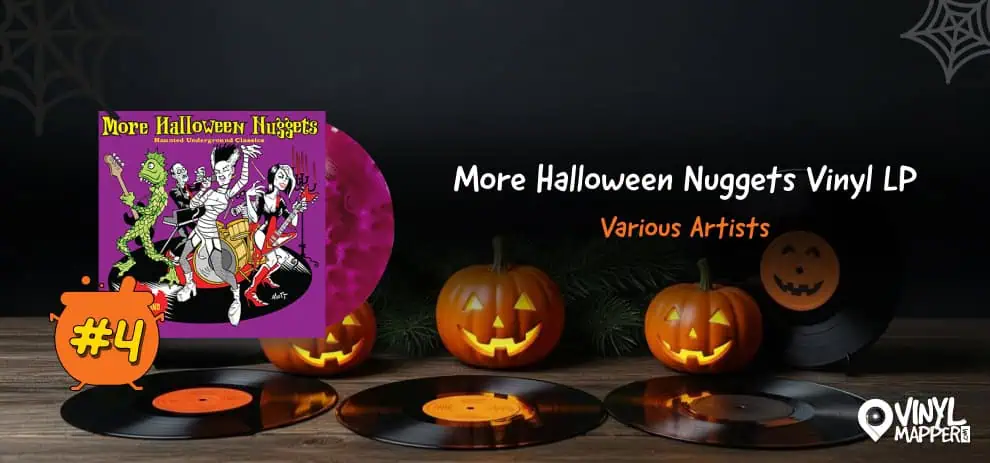 More Halloween Nuggets Vinyl LP - Halloween Vinyl Gifts for Music Lovers