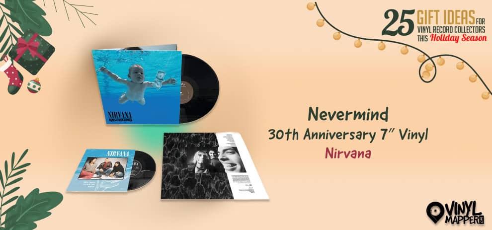 Best Retro-Inspired Gifts for Music Lovers Who Collect Vinyl Nirvana ‎- Nevermind 30th Anniversary 7inch Vinyl