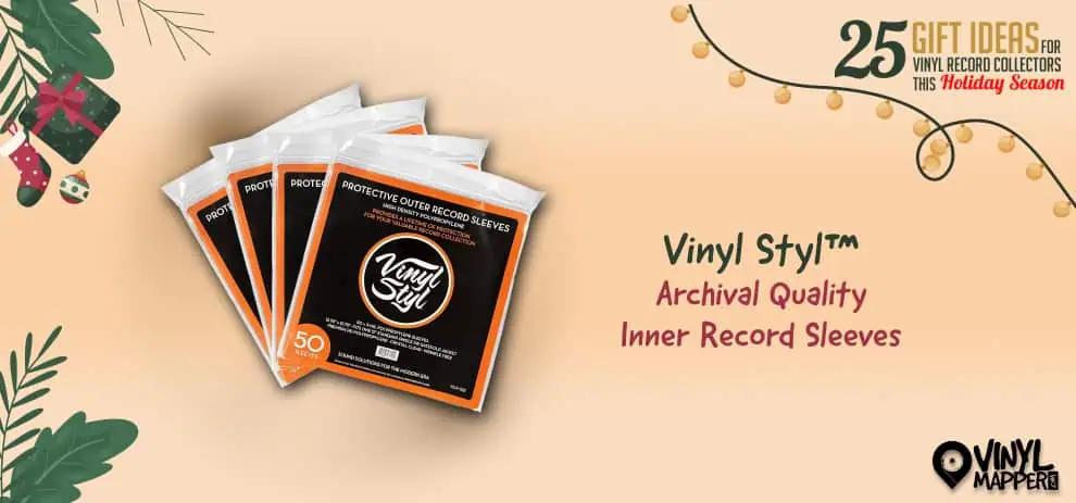 Best Vinyl Accessories to Gift This Christmas Vinyl Styl Archival Quality Inner Record Sleeves