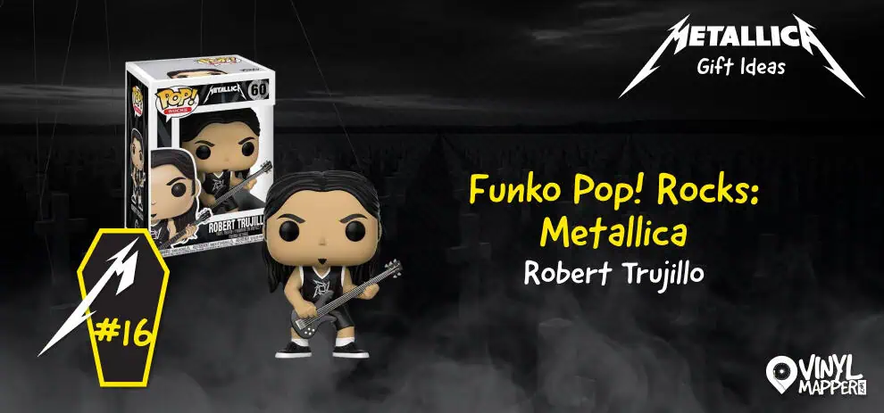 Best Metallica gifts for fans - Funko Pop! Rocks: Metallica – Robert Trujillo