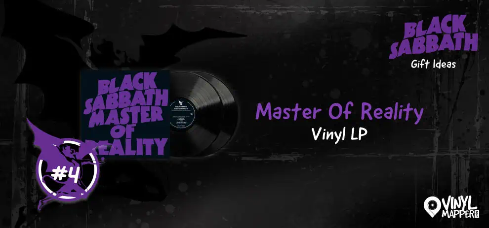 Unique Black Sabbath Gifts for the Holidays - Black Sabbath – Master of Reality Vinyl LP