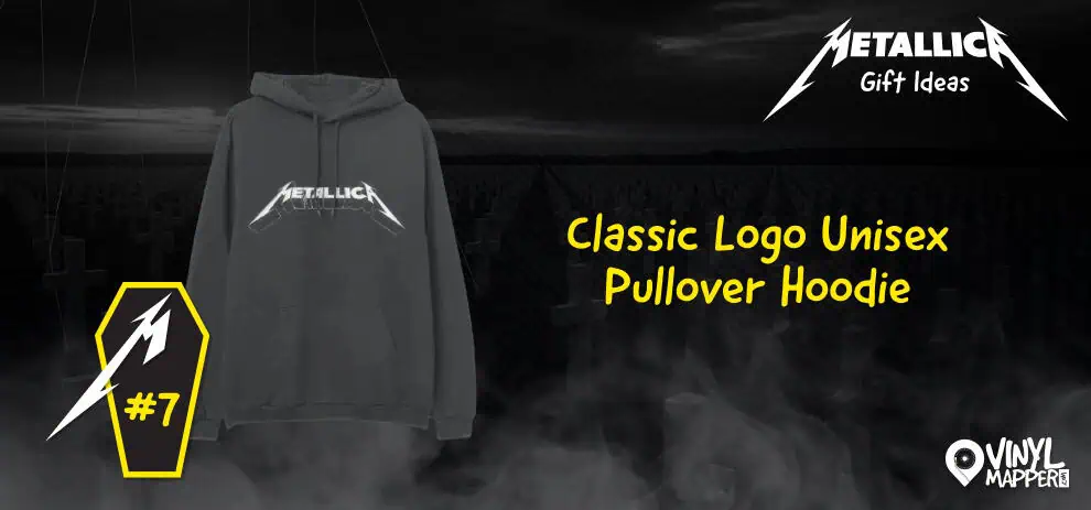 Affordable and premium Metallica gifts for every fan - Classic Logo Unisex Pullover Hoodie